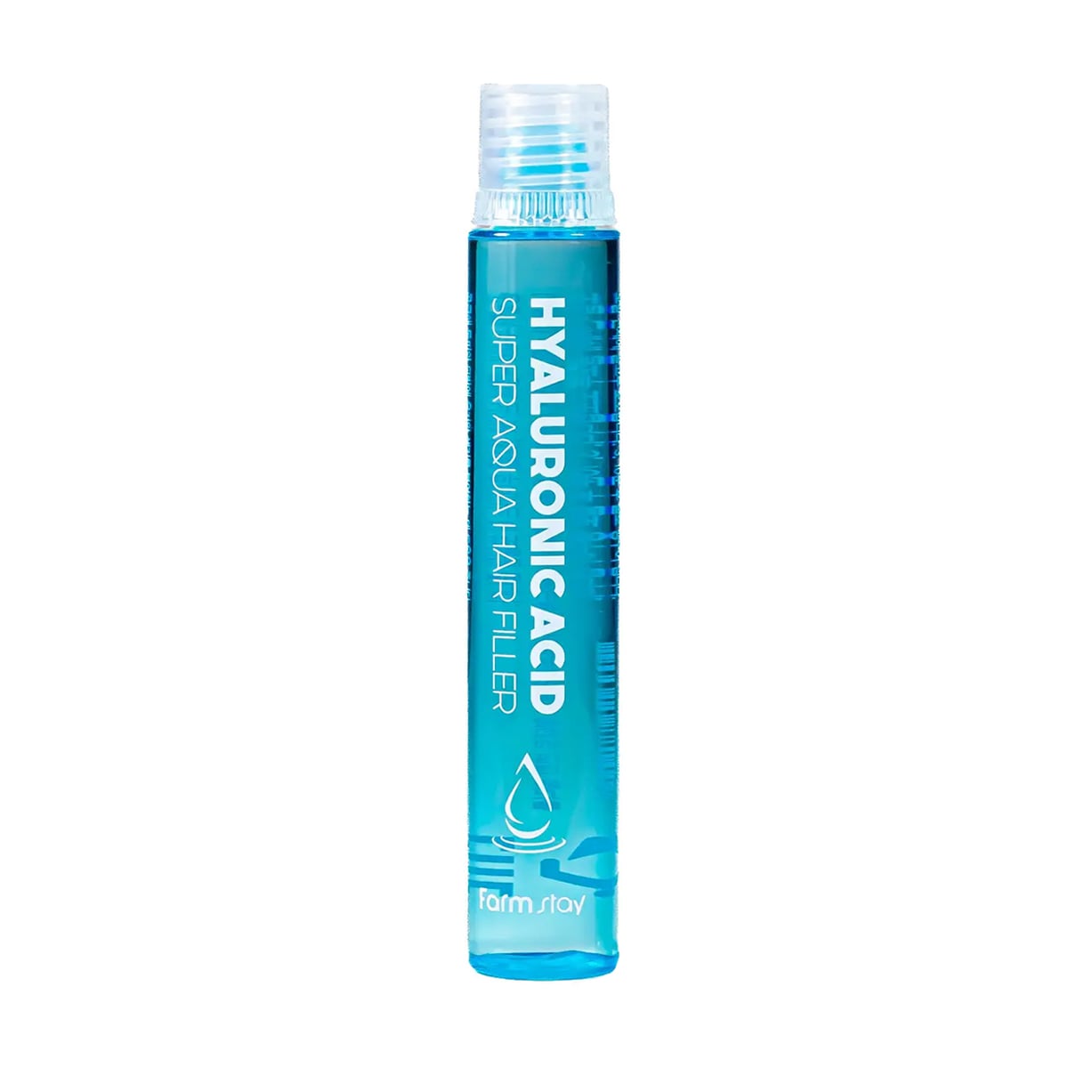 Живильний філер для волосся FarmStay Hyaluronic Acid Super Aqua Hair Filler з гіалуроновою кислотою, 13 мл